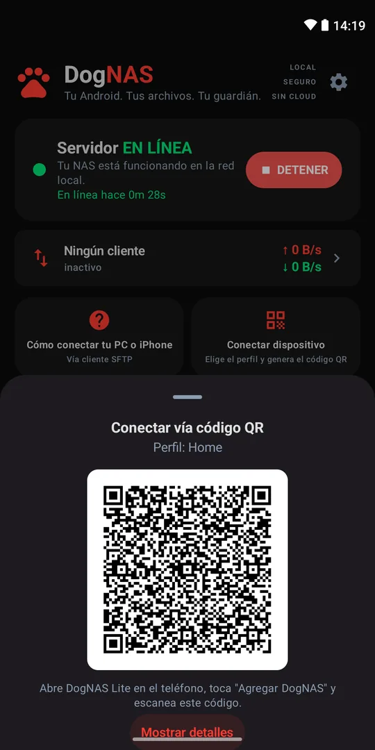 Conecta tu teléfono